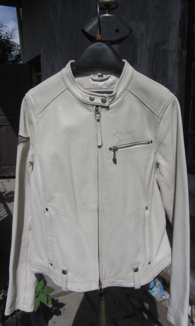 Harley davidson 2025 white jacket