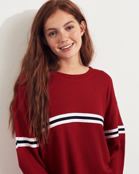 Boyfriend tee hollister online