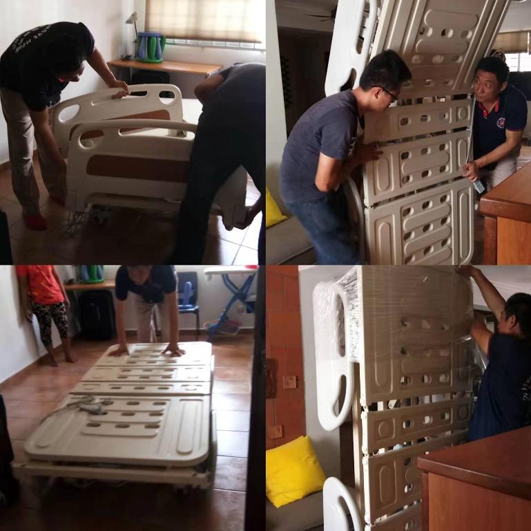 HOSPITAL BED MOVER 👍 professional moving services experience with