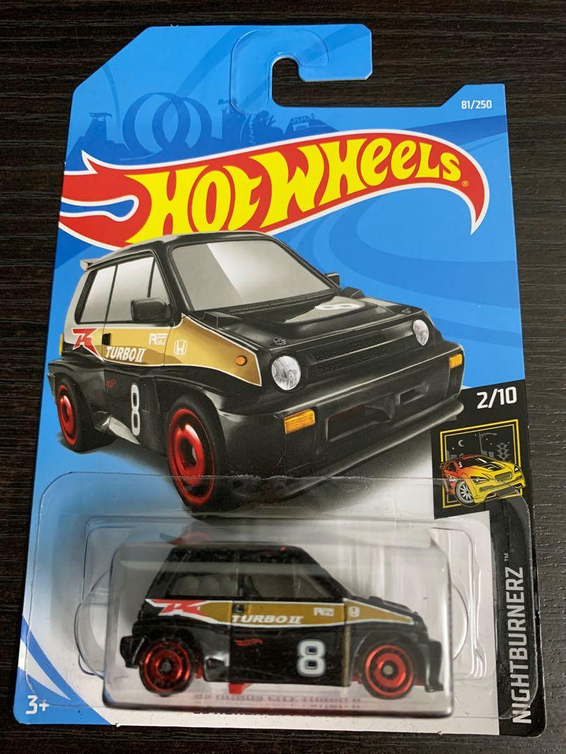 Hotwheels 85 Honda City Turbo II Hobbies Toys Toys Games on