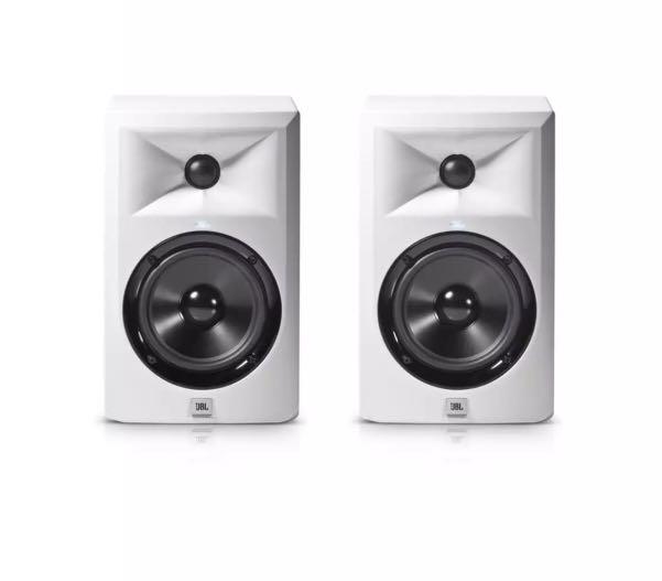 jbl white monitors