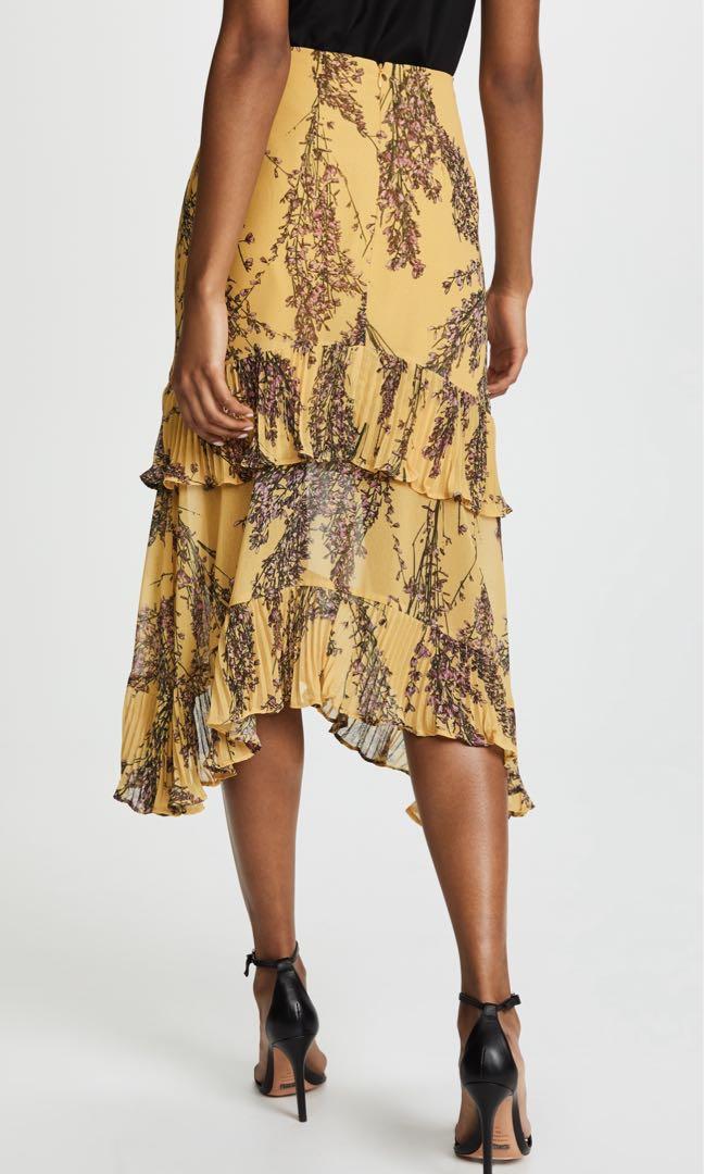 Keepsake Light Up Skirt Golden Wildflower Floral, Women's Fashion