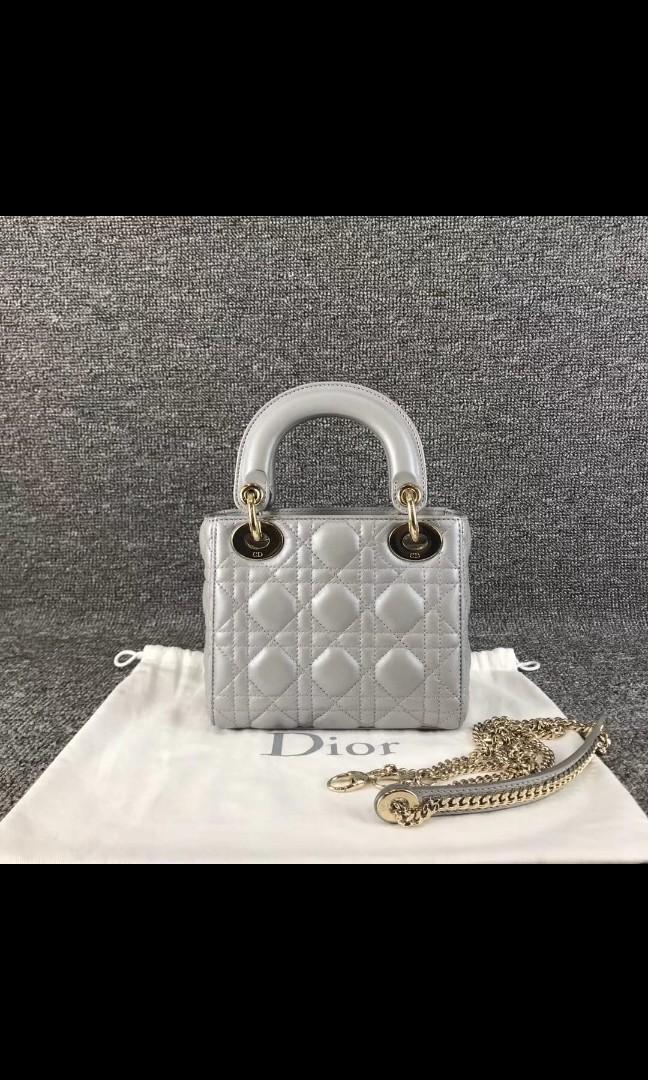 Chi tiết với hơn 71 về lady dior mini silver metallic  cdgdbentreeduvn