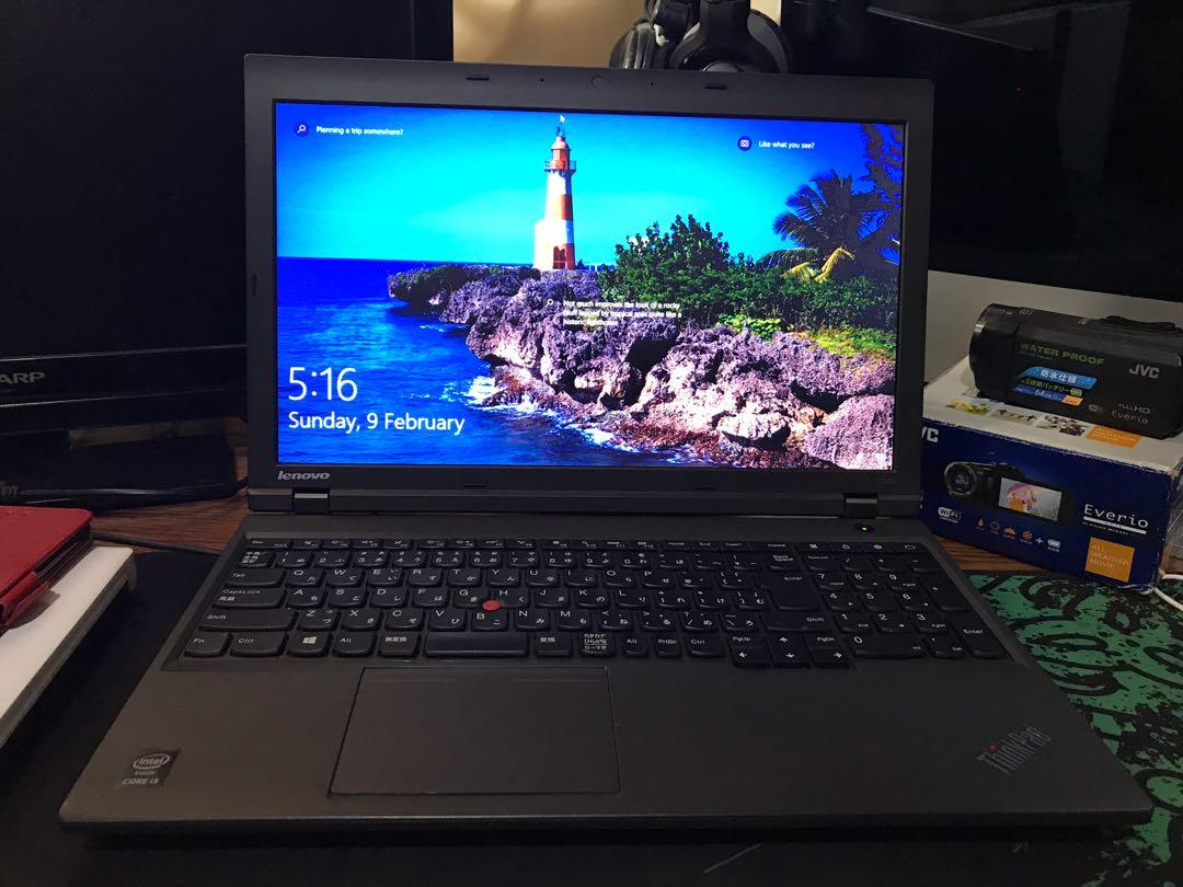 Lenovo ThinkPad L540 i3 4GB HDD250GB DVD-ROM 無線LAN Windows10