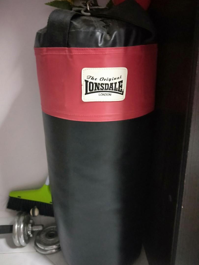 Lonsdale Punching Bag, Sports Equipment, Exercise & Fitness, Toning