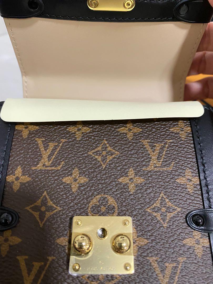 Shop Louis Vuitton Vertical trunk pochette (M67872, M67871) by lifeisfun