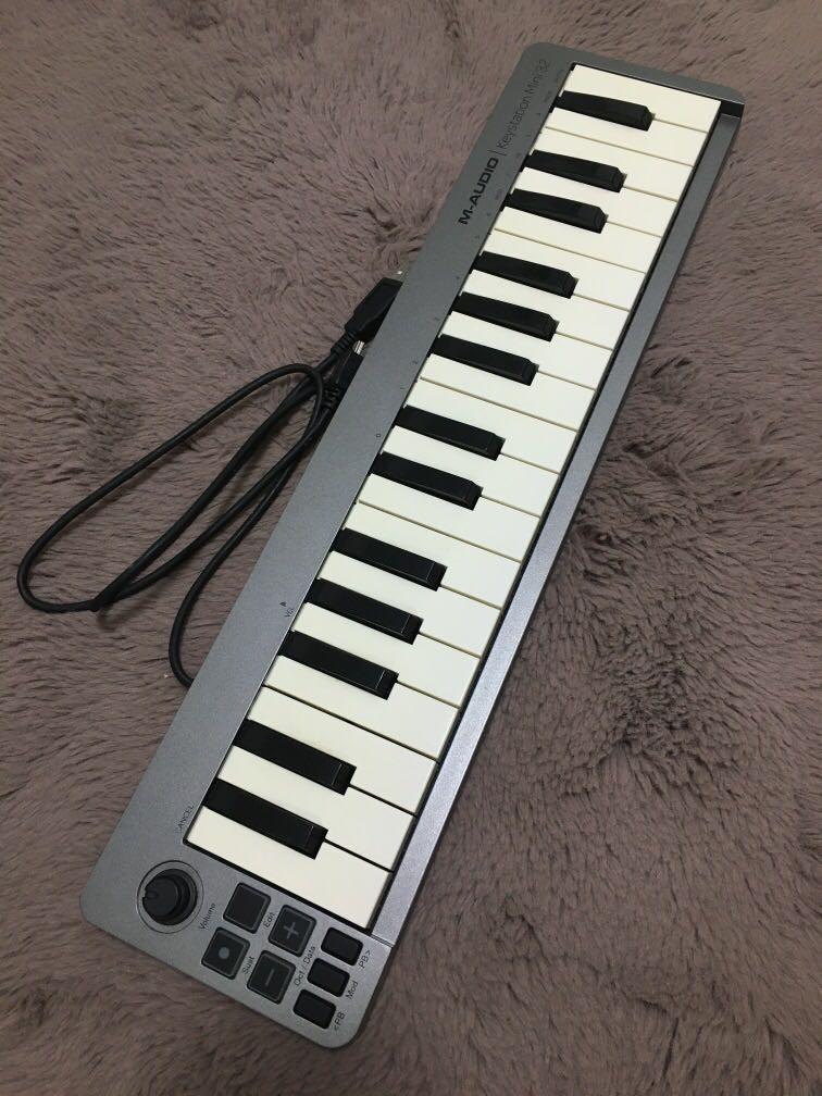 M Audio Keystation Mini 32 Music Media Music Instruments On Carousell