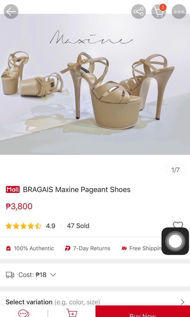 Maxine Bragais Pageant Heels