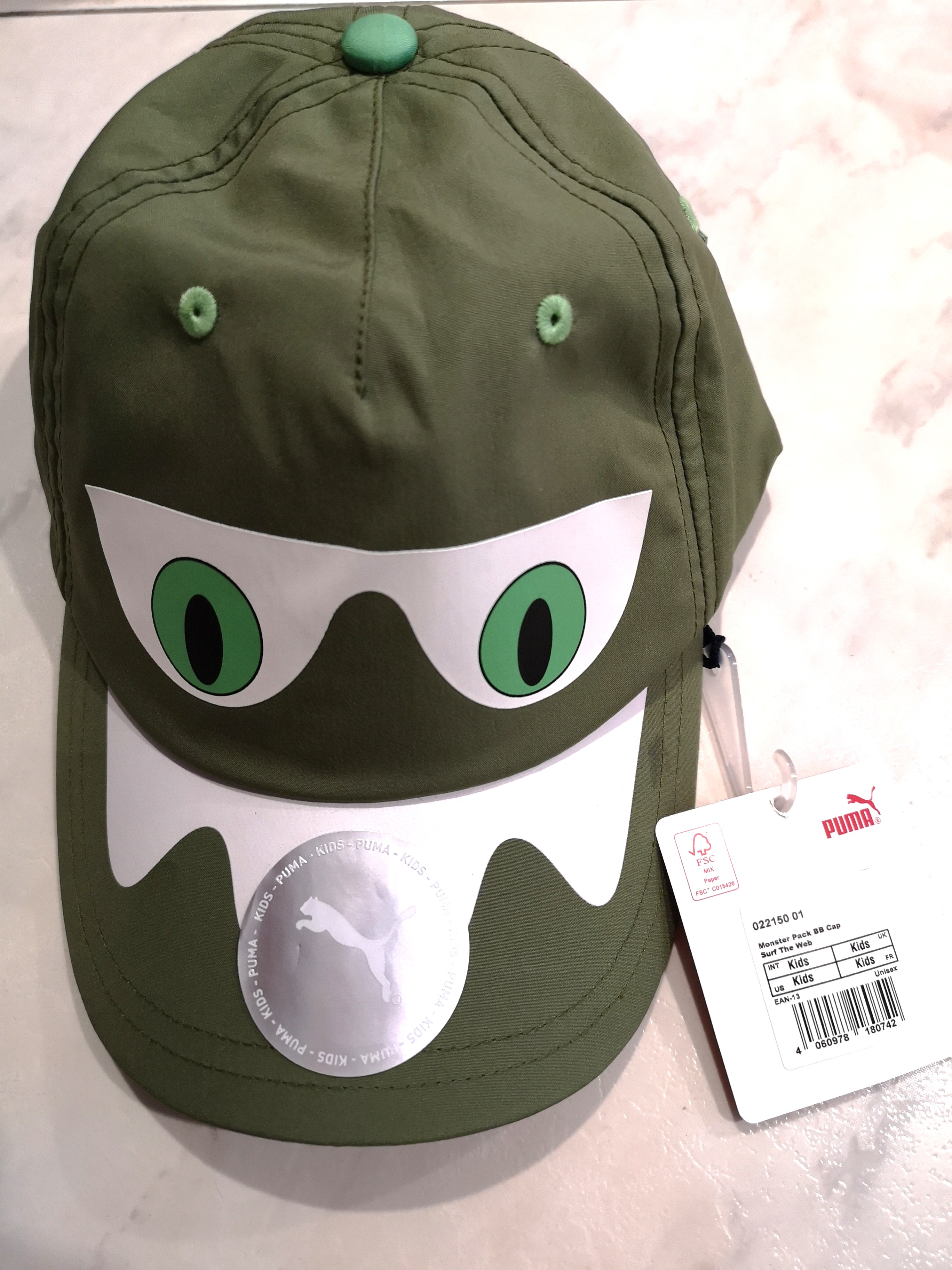 puma kids hat