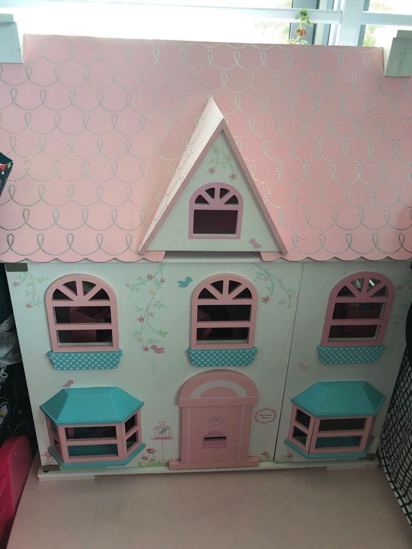 Mothercare wooden sale dolls house