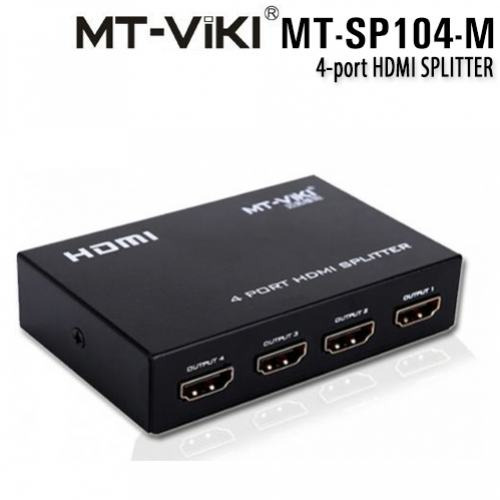mt viki 4 port hdmi splitter pc computer screen display bluray hd 4k 2k 3d television monitor tv