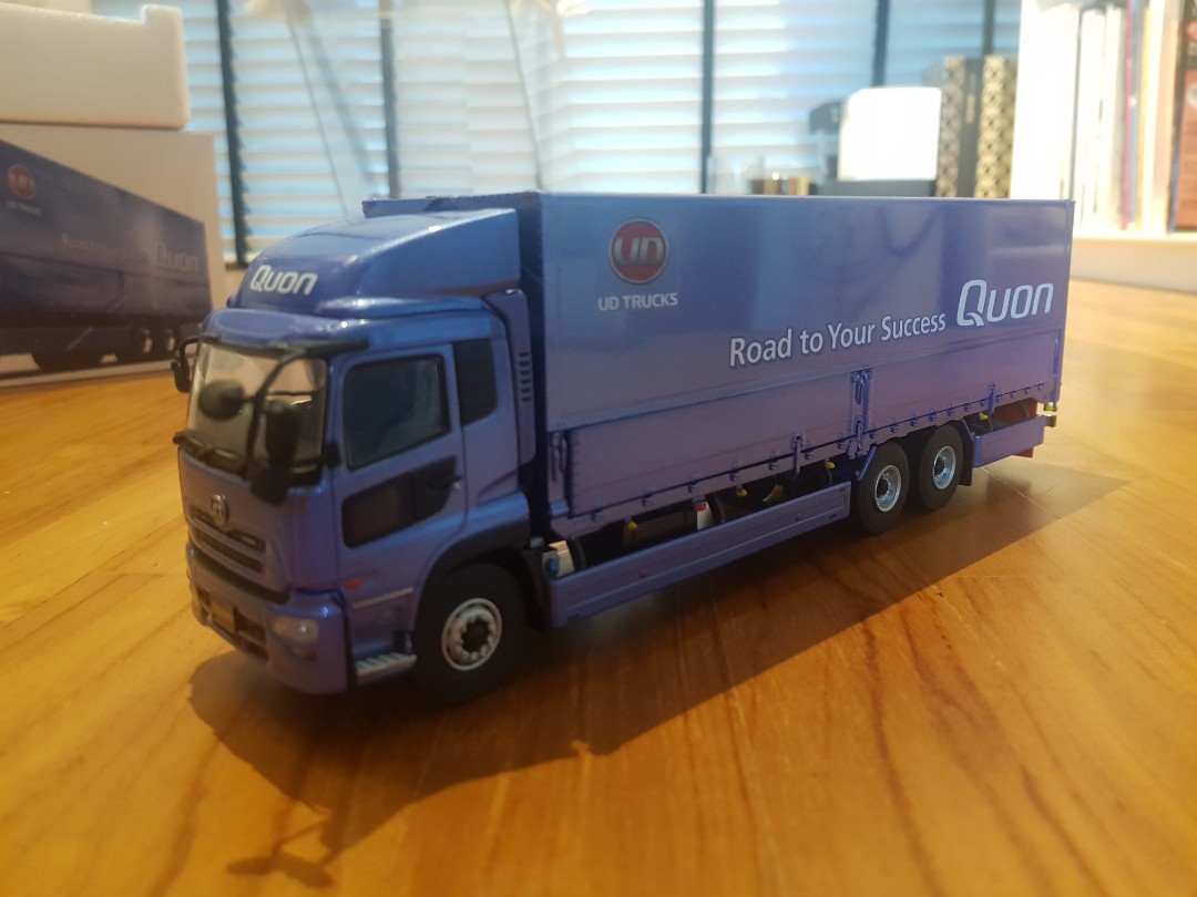 NEW UD Trucks Quon Truck Scale Model 1:43, Hobbies & Toys, Toys 