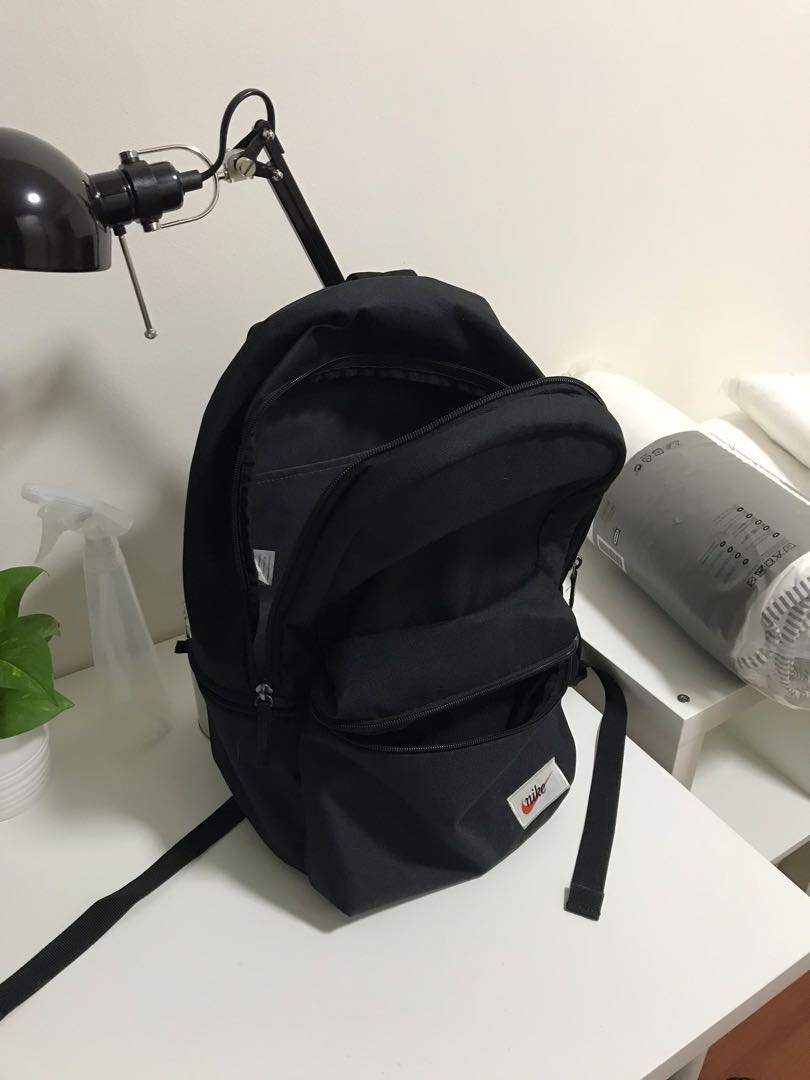 black backpack big