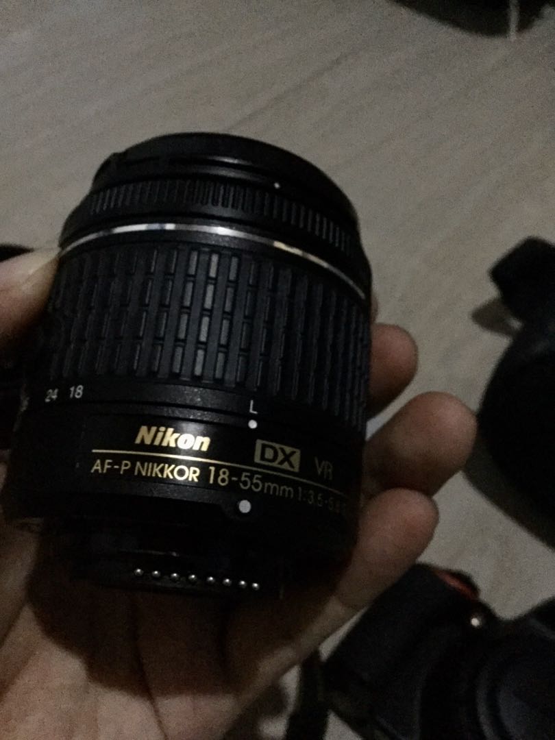 Nikon D5600 with 18-55mm and 70-300mm lens