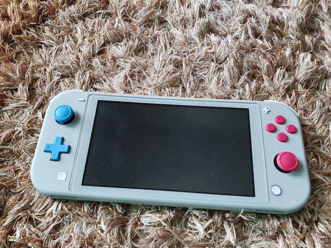 Nintendo Switch Lite Zacian And Zamazenta Edition Video Gaming Video Game Consoles On Carousell