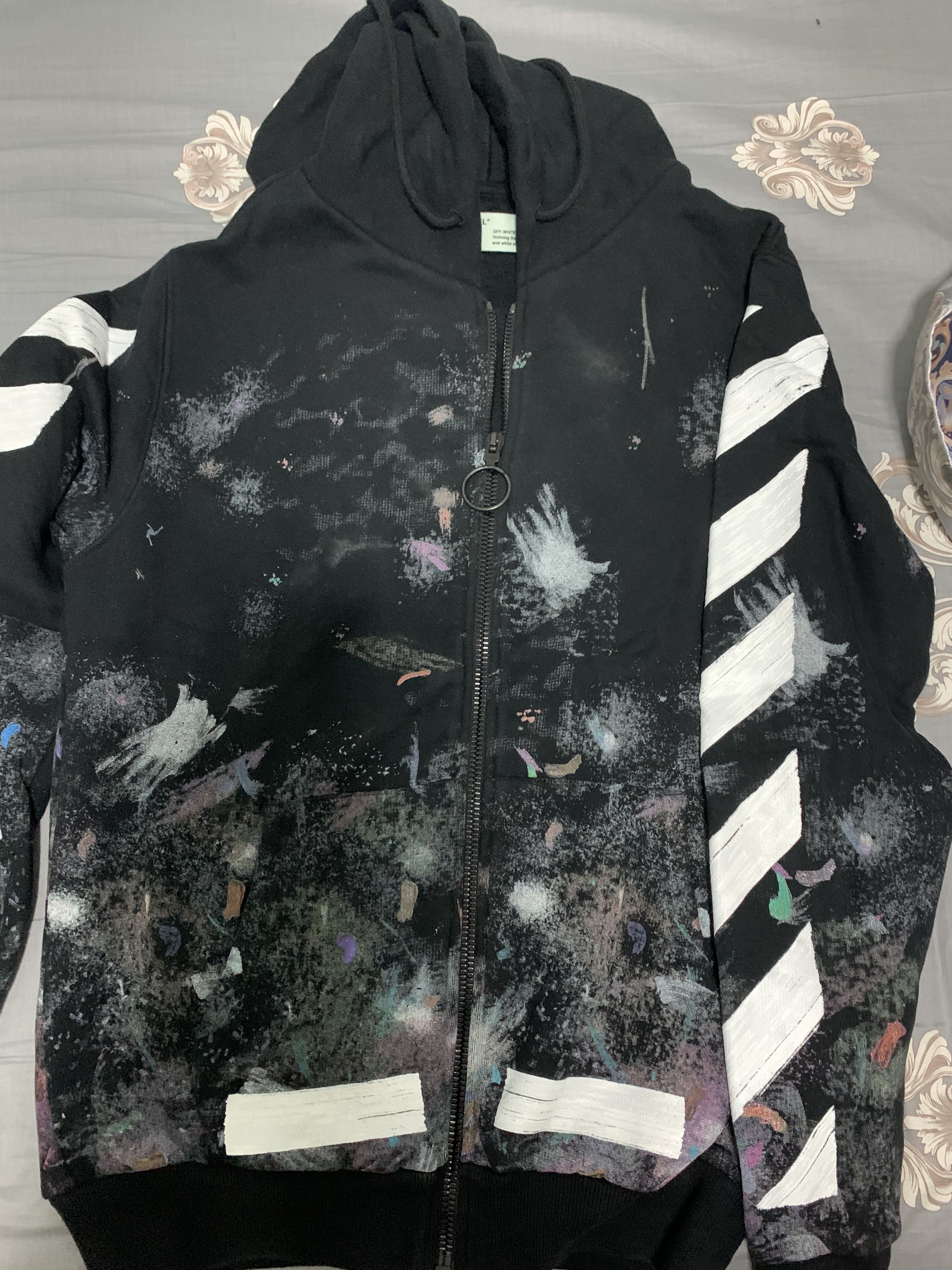 Galaxy clearance hoodie zipper
