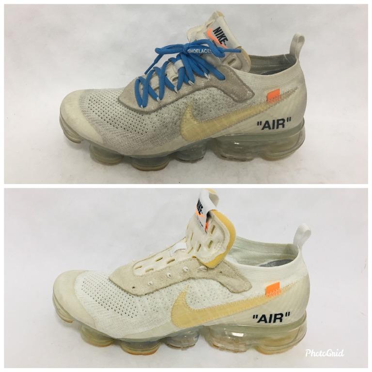 cleaning white vapormax
