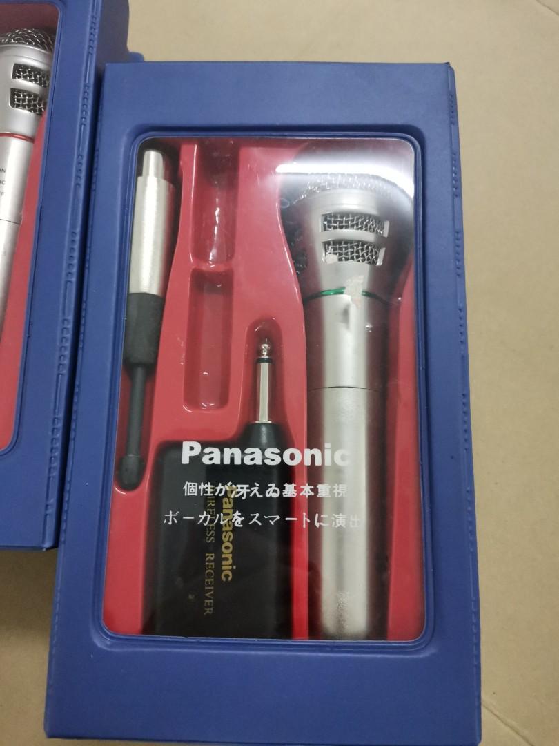 Panasonic wireless mic Made in Japan, Audio, Portable Music Players on ...