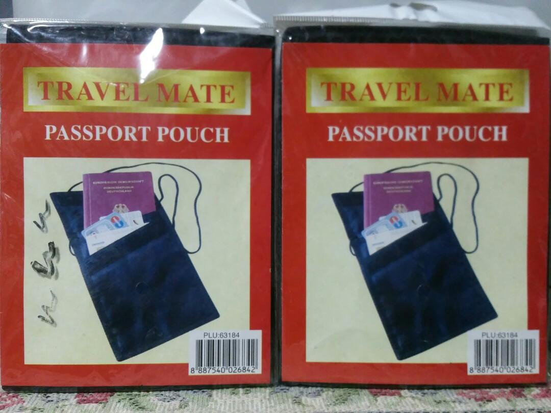 Passport pouch, Hobbies & Toys, Travel, Travel Essentials & Accessories ...