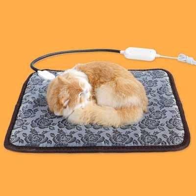 Pet Dog Cat Heating Pad Waterproof Warmer Mat Bed for Dogs Cats Indoor Warming Mat 45 45cm