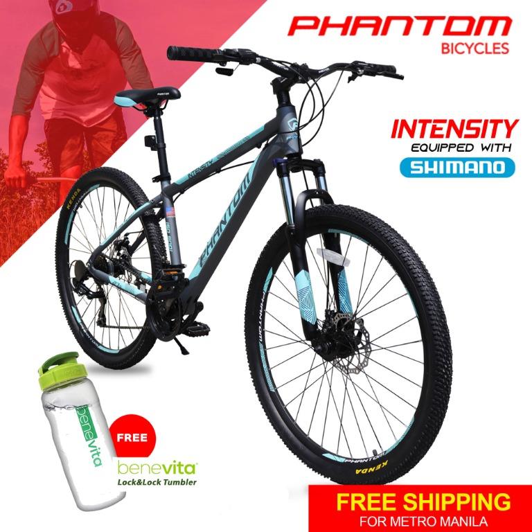 Phantom Intensity 27 5 24 Speed Alloy Frame Mountain Bike With Free Tumbler Sports Bicycles On Carousell
