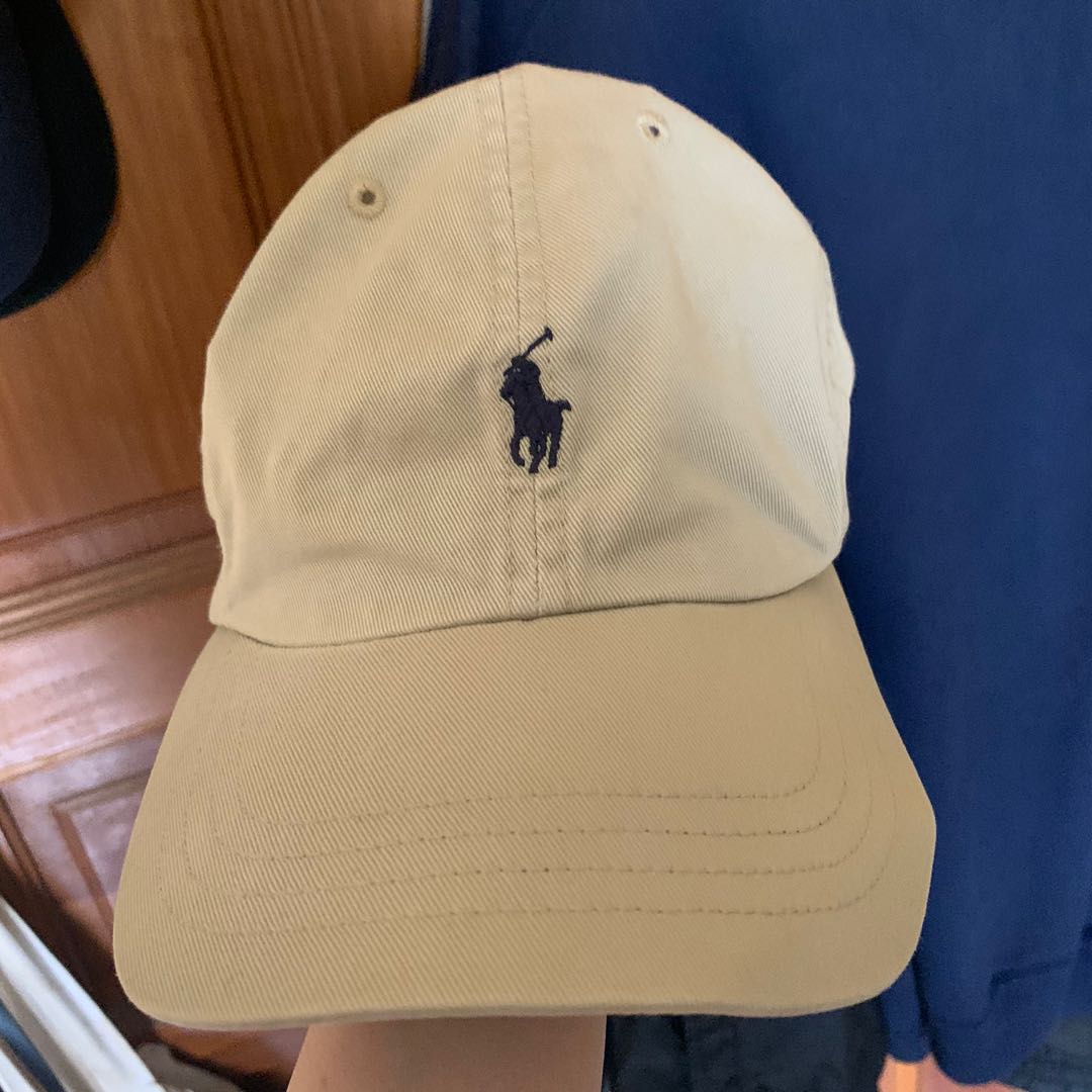 Ralph Lauren Baseball Cap Beige Promotions