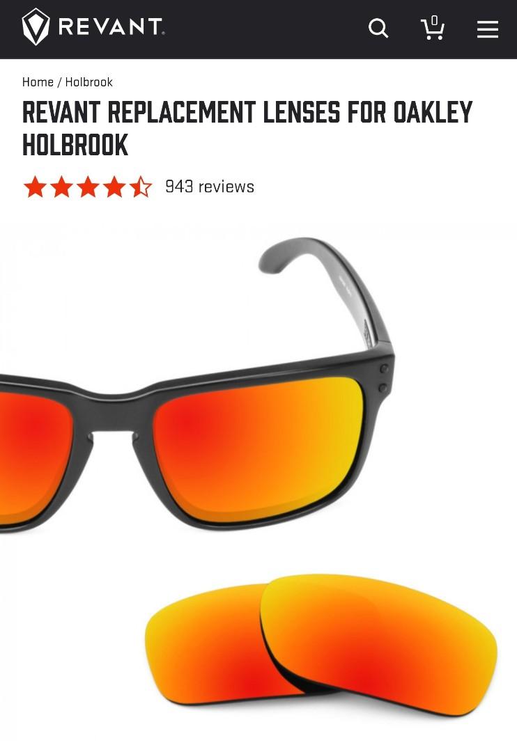 Revant replacement lenses for oakley holbrook clearance