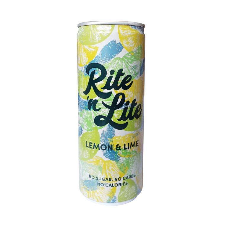 Rite 'n lite Soda drink 250ml for Keto and Low Carbs Diet Drinks CASE, Food & Drinks, Beverages