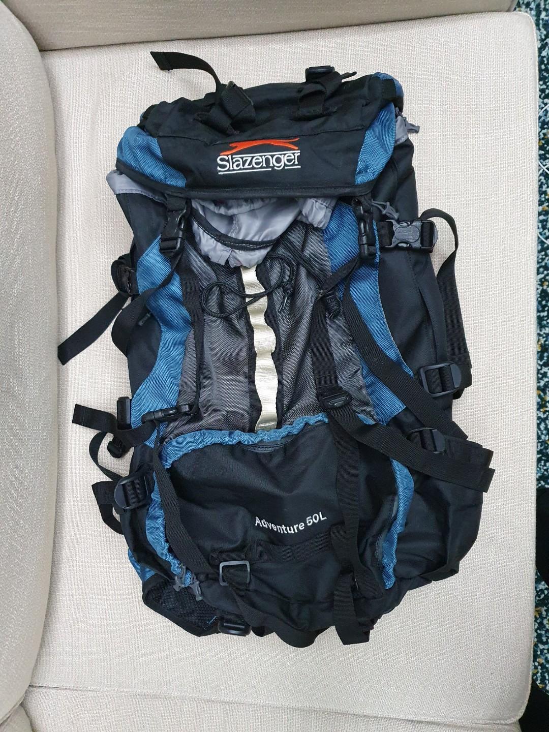 Slazenger Adventure 50L Men s Fashion Bags Backpacks on Carousell