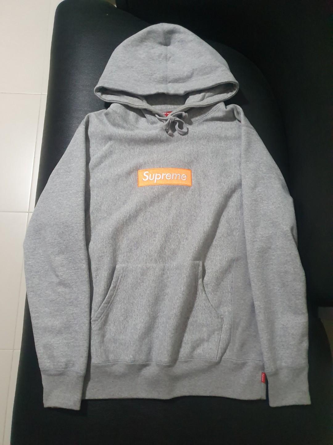 Supreme Box Logo Hoodie Men S Fashion Clothes Outerwear On Carousell