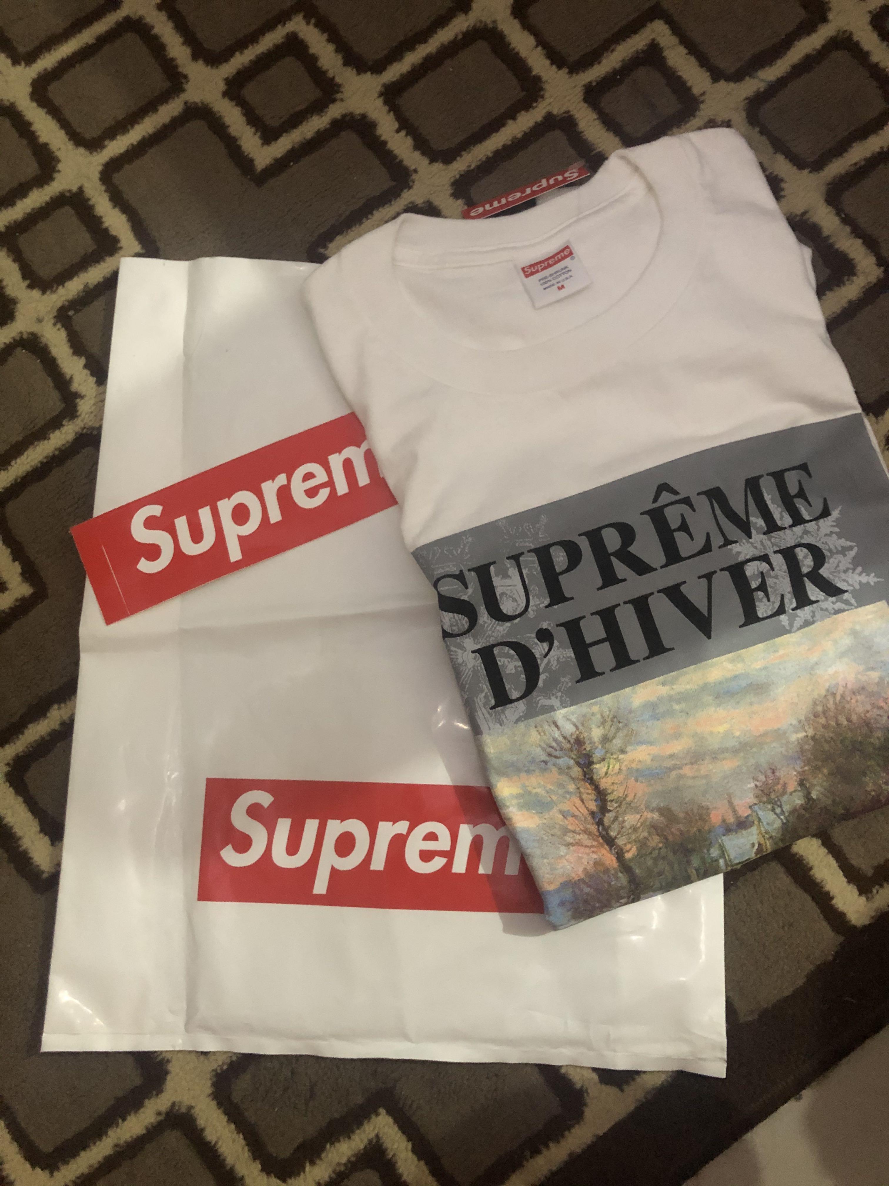 supreme dhiver tee