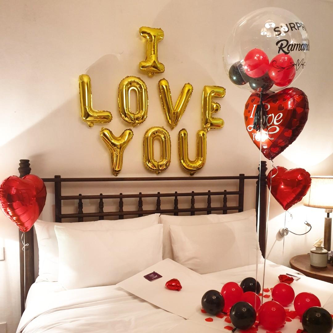 Surprise Balloons Box Valentine S Day Surprise Room Decoration