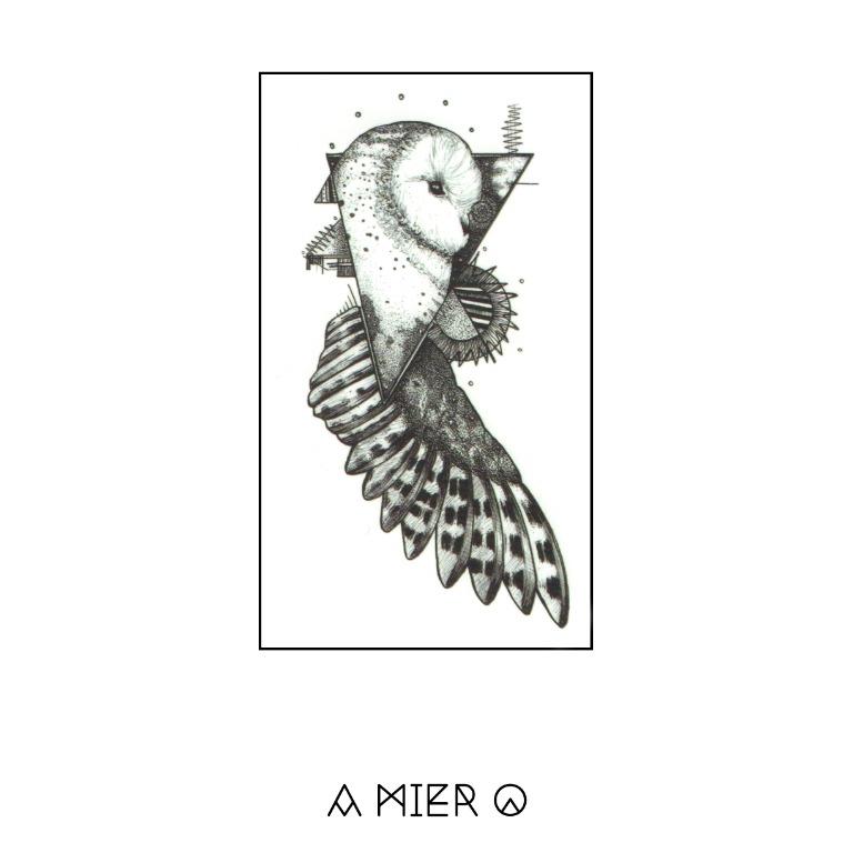 Temporary Tattoo Geometric Owl Women S Fashion Accessories On Carousell