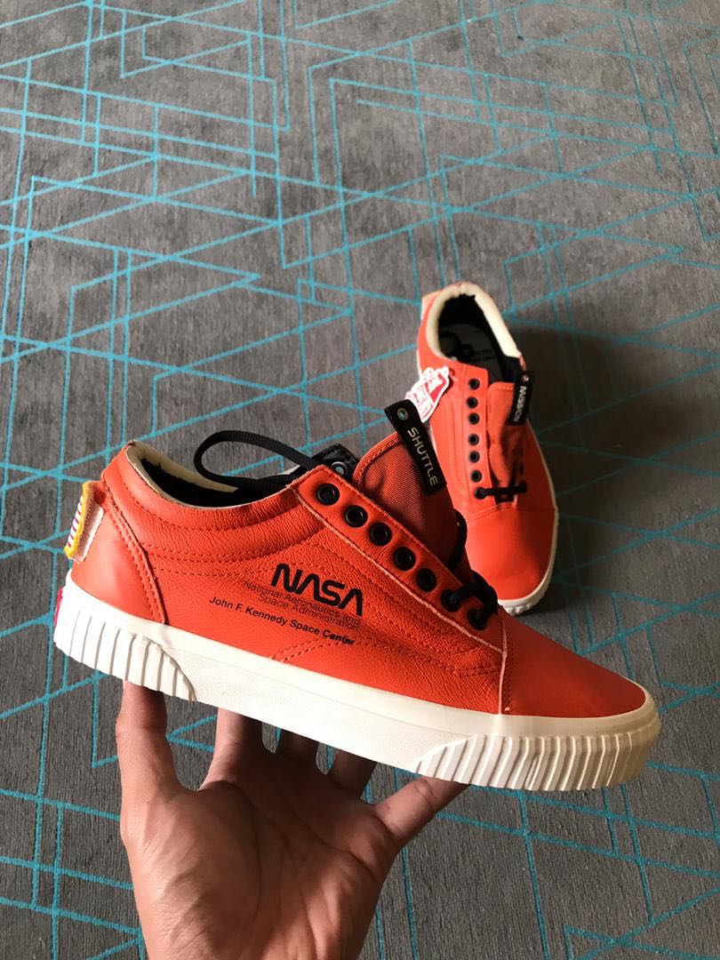 Vans nasa orange shoes shop