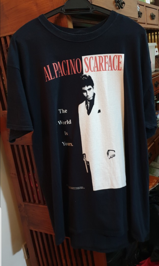 Vintage Scarface Tee, Men's Fashion 