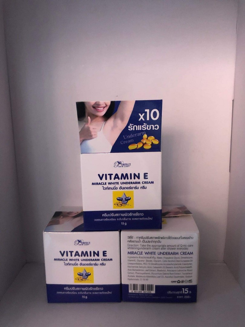vitamin e miracle white underarm cream