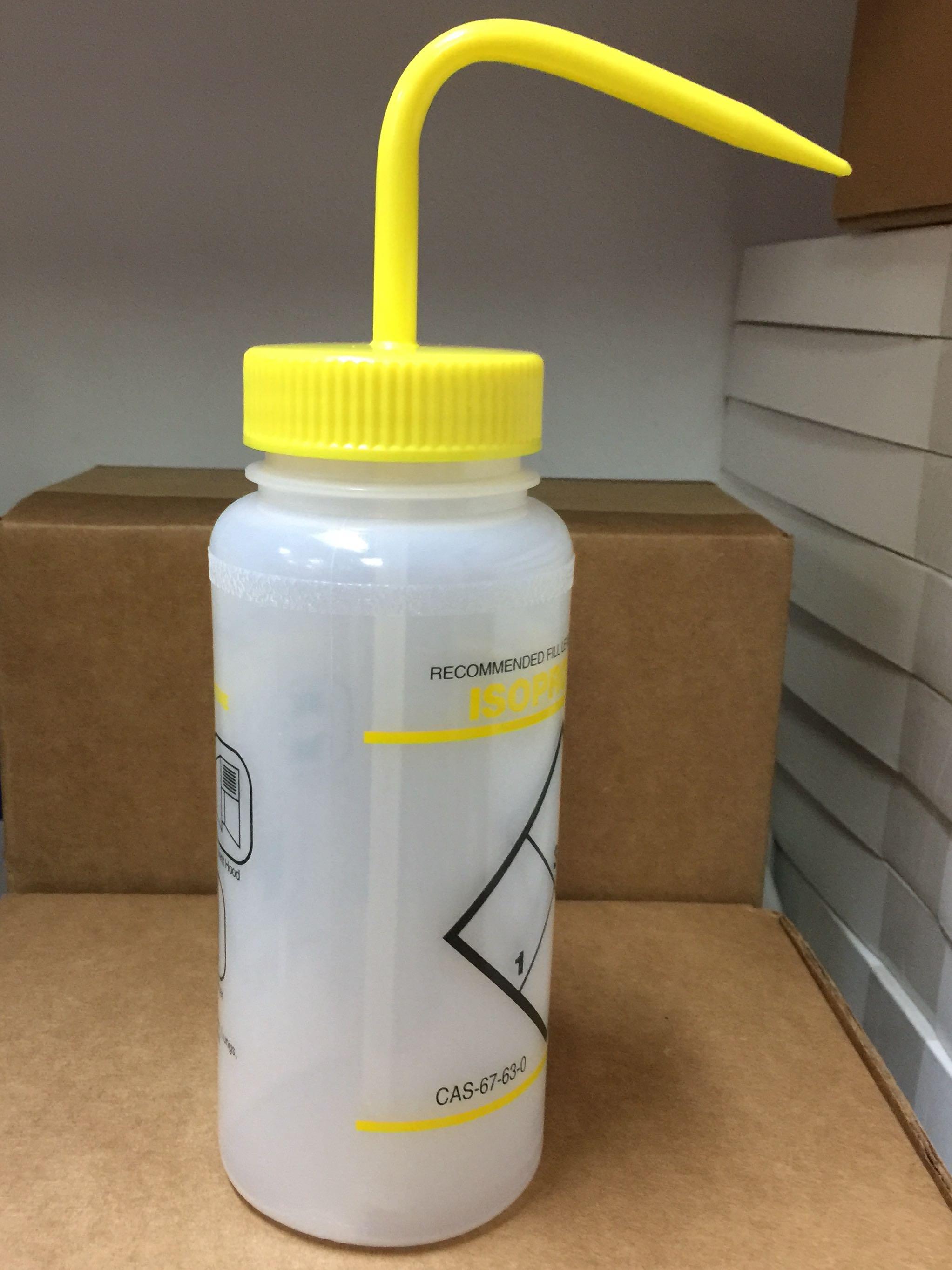 Wash bottle 500ml for Isopropyl Alcohol (IPA), Furniture & Home Living