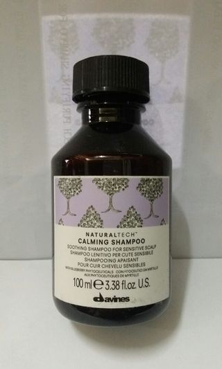 DAVINES CALMING SHAMPOO 100ml Soothing Anti-irritation Shampoo (Suitable for Sensitive Scalp and Hair)64241808195971110