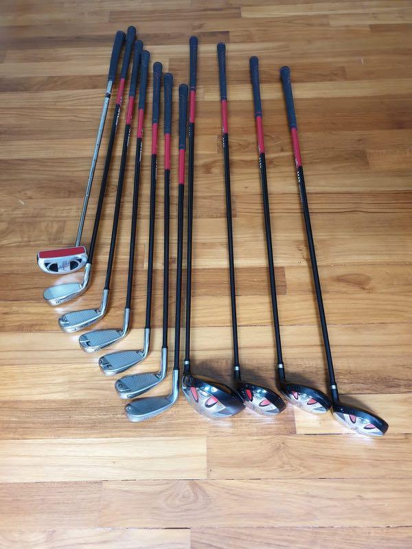 11 piece Jack Nicklaus Golf Clubs for Sale, Sports Equipment, Sports & Games, Golf on Carousell