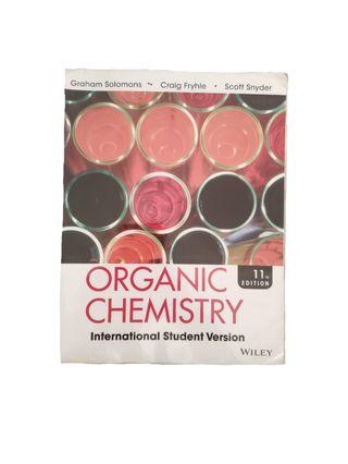 Organic Chemistry by Graham Solomons 11th Ed