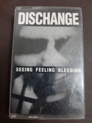 Dischange - Seeing Feeling Bleeding Cassette Album