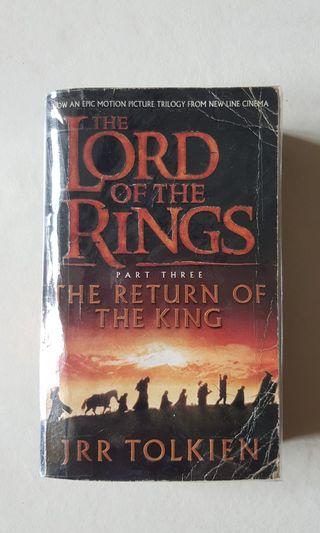 The Lord of the Rings Part Three: The Return of the King Book