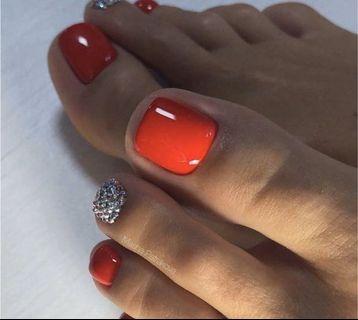 Classic GELISH pedicure @$20 only!