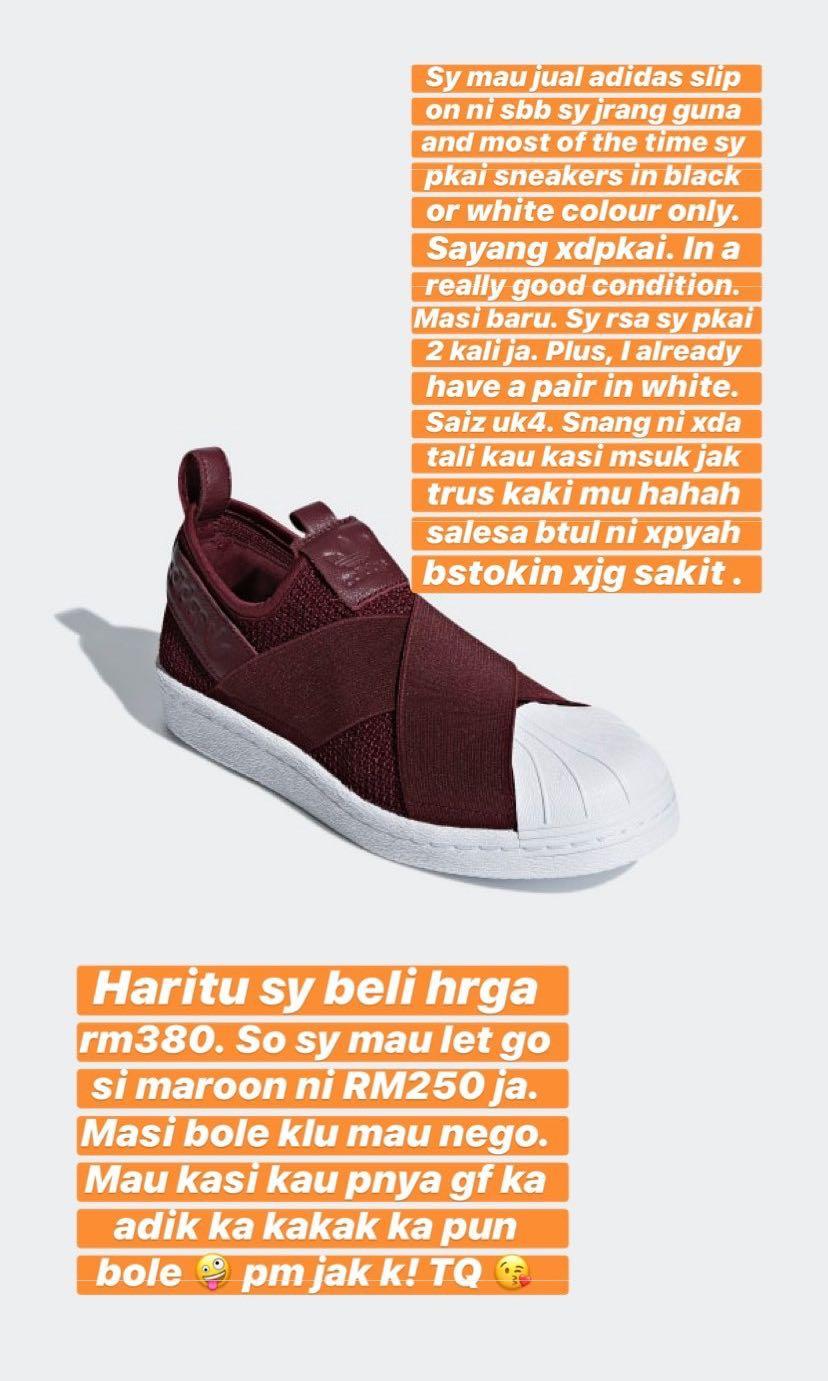 ORIGINAL Adidas Slip On Streetwear