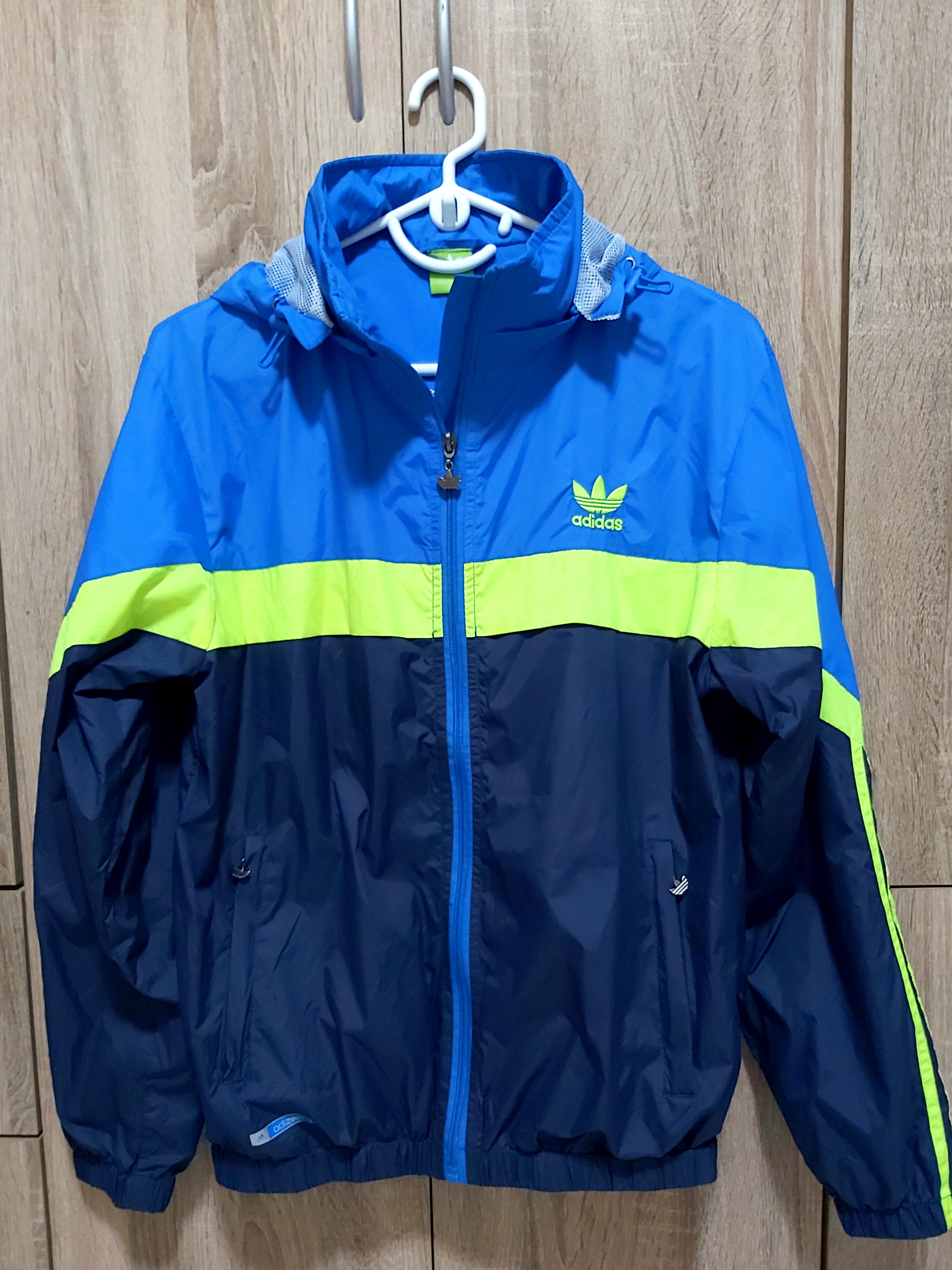 Adidas Windbreaker Hoodie Jacket 
