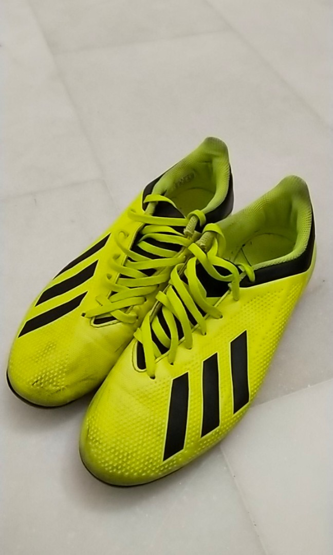 Adidas X18 3rd grade football boots Sports Equipment Sports Games Water Sports on Carousell