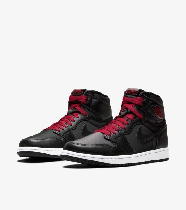 AIR JORDAN 1 High Black Gym Red