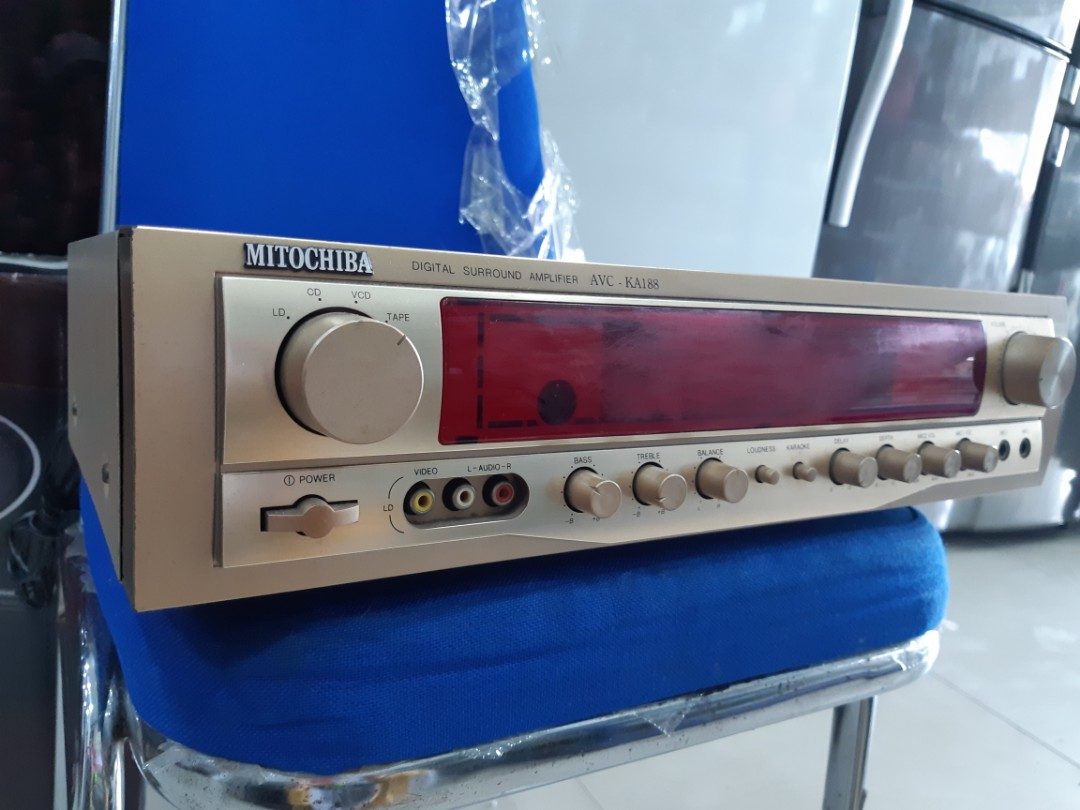 Ampli Mitochiba AVCKA188, digital surround amplifier, Elektronik