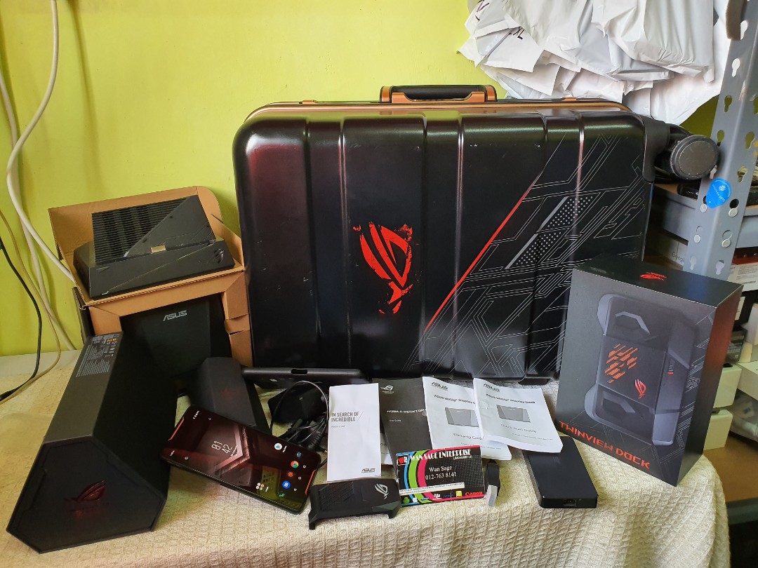Asus ROG Phone 1 Luggage Set ZS600KL 8GB 512GB Black