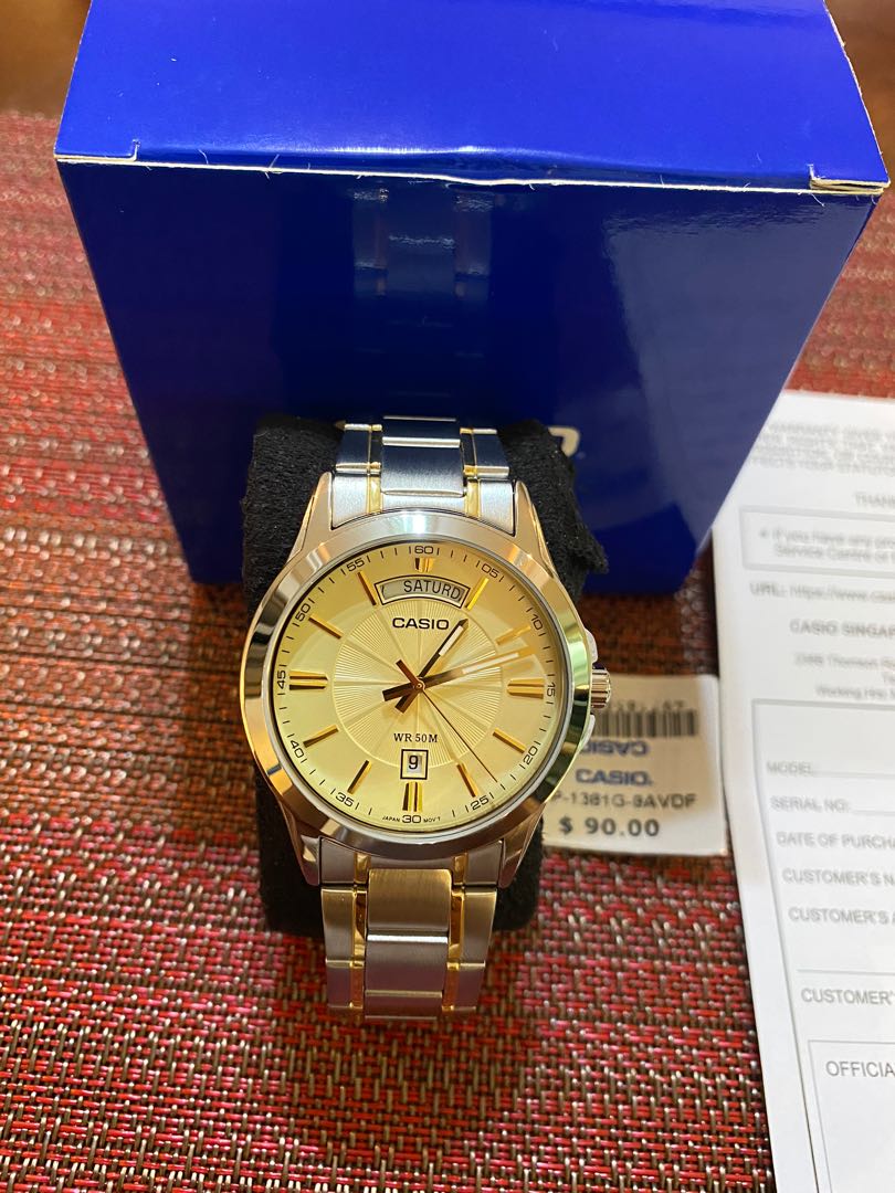 Casio mtp hotsell 1381g